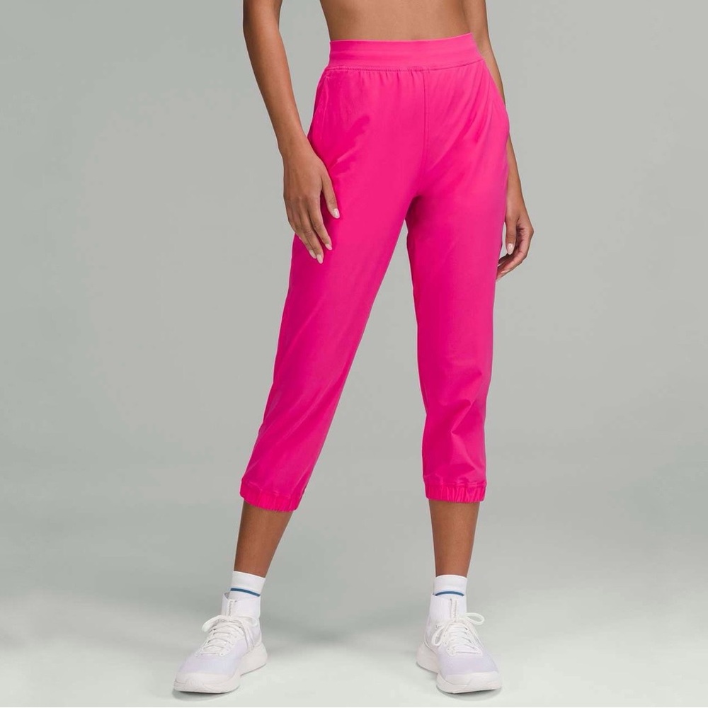 Lululemon Adapted State High-Rise Cropped Jogger‎ 23” in Sonic Pink